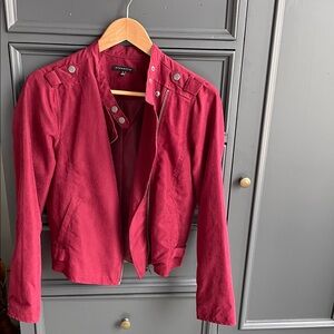 Staccato Women's Red Bomber Jacket